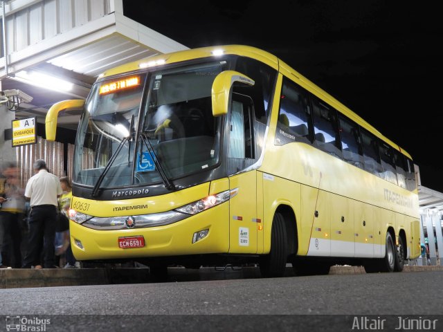 Viação Itapemirim 60631 na cidade de Belo Horizonte, Minas Gerais, Brasil, por Altair Júnior. Número da foto: #2690835.