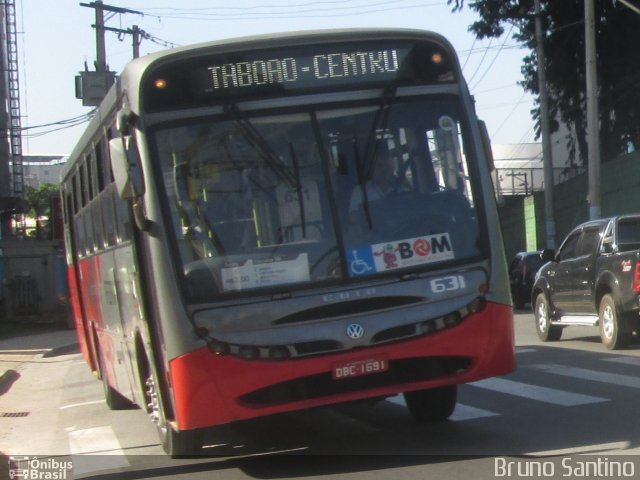 Viação Fervima 631 na cidade de Taboão da Serra, São Paulo, Brasil, por Bruno Santino. ID da foto: 2689696.