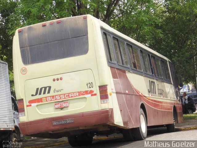 JM Turismo 120 na cidade de Santa Cruz do Sul, Rio Grande do Sul, Brasil, por Matheus Goelzer. Número da foto: #2689230.