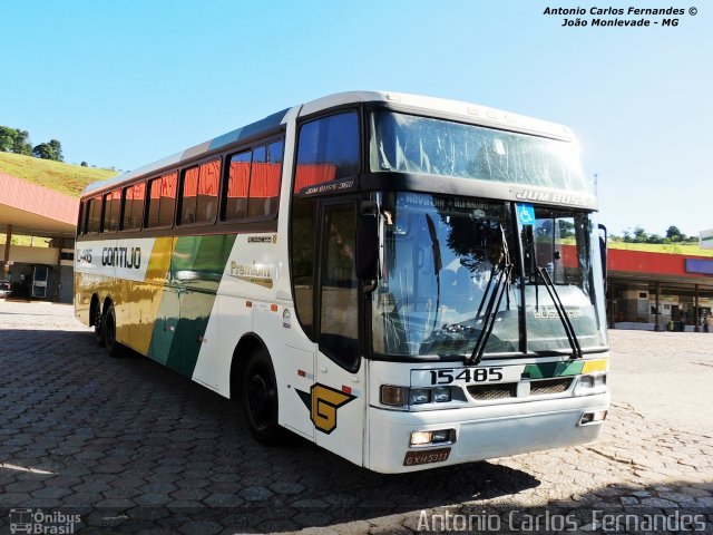 Empresa Gontijo de Transportes 15485 na cidade de João Monlevade, Minas Gerais, Brasil, por Antonio Carlos Fernandes. ID da foto: 2689563.