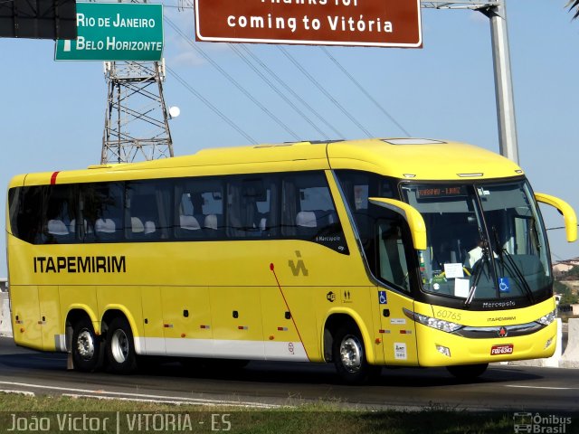 Viação Itapemirim 60765 na cidade de Vitória, Espírito Santo, Brasil, por João Victor. Número da foto: #2690887.