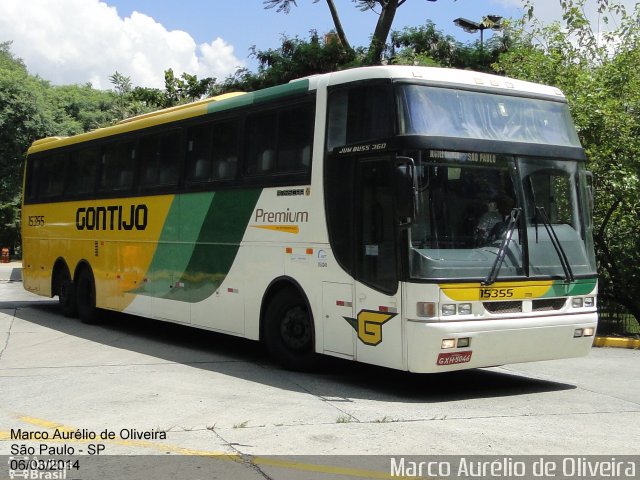 Empresa Gontijo de Transportes 15355 na cidade de São Paulo, São Paulo, Brasil, por Marco Aurélio de Oliveira. Número da foto: #2689338.