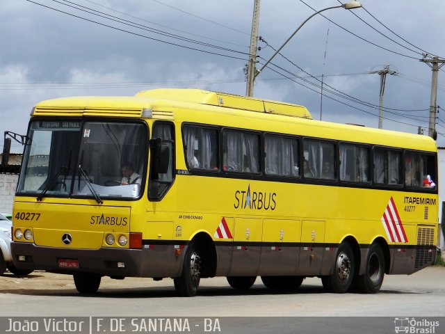 Viação Itapemirim 40277 na cidade de Vitória da Conquista, Bahia, Brasil, por João Victor. Número da foto: #2690988.
