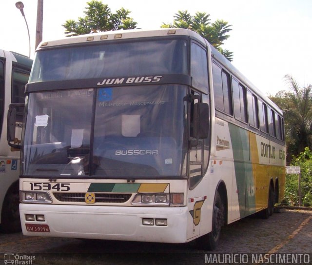 Empresa Gontijo de Transportes 15345 na cidade de Belo Horizonte, Minas Gerais, Brasil, por Maurício Nascimento. ID da foto: 2692993.