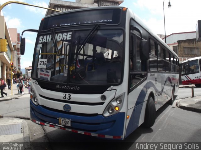 Conatra - Corporacion Nacional de Transporte 33 na cidade de Catedral, San José, San José, Costa Rica, por Andrey Segura Solís. Número da foto: #2691169.