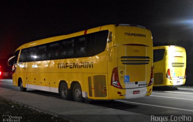 Viação Itapemirim 60801 na cidade de Curitiba, Paraná, Brasil, por Roger Coelho. Número da foto: #2690978.