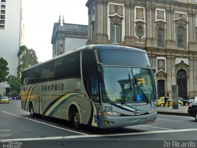 Viação Sampaio 270 na cidade de Rio de Janeiro, Rio de Janeiro, Brasil, por Zé Ricardo Reis. ID da foto: 2692640.