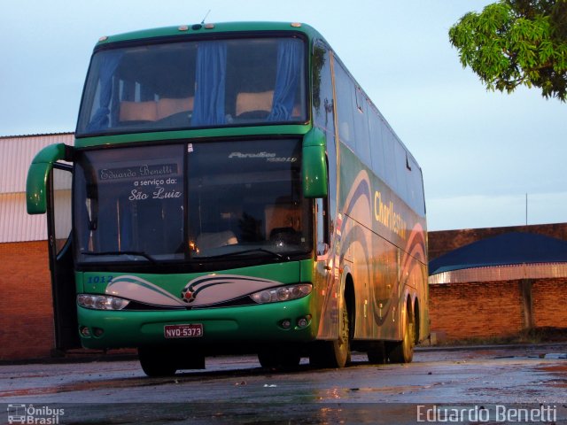 Charllestur Ônibus de Turismo 1012 na cidade de Cuiabá, Mato Grosso, Brasil, por Eduardo Benetti . ID da foto: 2691229.