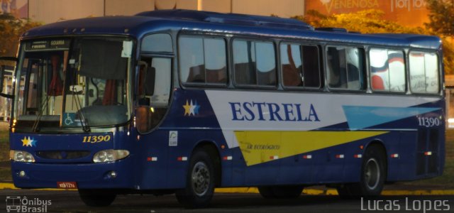 Viação Estrela 11390 na cidade de Goiânia, Goiás, Brasil, por Lucas Gabriel Resende Lopes. Número da foto: #2691927.