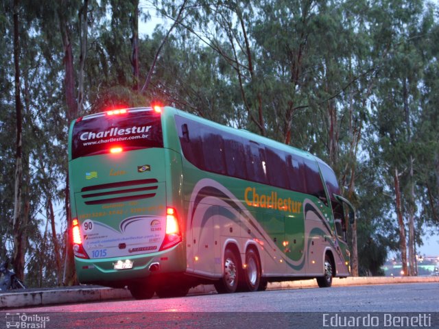 Charllestur Ônibus de Turismo 1015 na cidade de Cuiabá, Mato Grosso, Brasil, por Eduardo Benetti . Número da foto: #2691248.