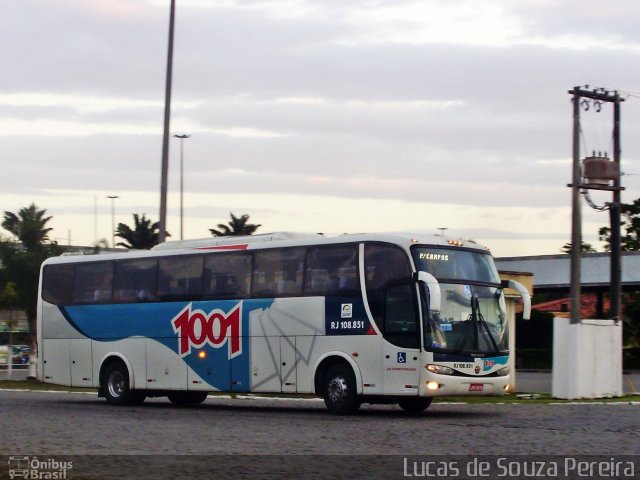 Auto Viação 1001 RJ 108.851 na cidade de Campos dos Goytacazes, Rio de Janeiro, Brasil, por Lucas de Souza Pereira. ID da foto: 2691636.