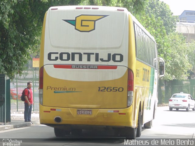 Empresa Gontijo de Transportes 12650 na cidade de São Paulo, São Paulo, Brasil, por Matheus de Melo Bento. Número da foto: #2693209.