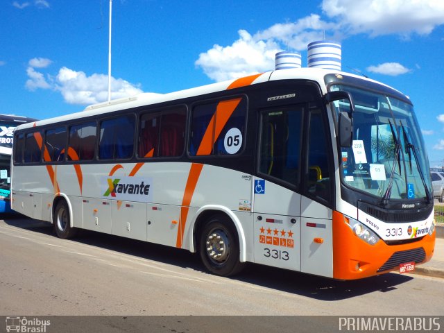 Viação Xavante 3313 na cidade de Cuiabá, Mato Grosso, Brasil, por Alexandre Rodrigo. Número da foto: #2693502.