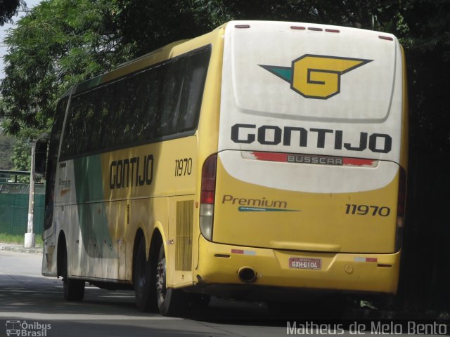 Empresa Gontijo de Transportes 11970 na cidade de São Paulo, São Paulo, Brasil, por Matheus de Melo Bento. ID da foto: 2693867.