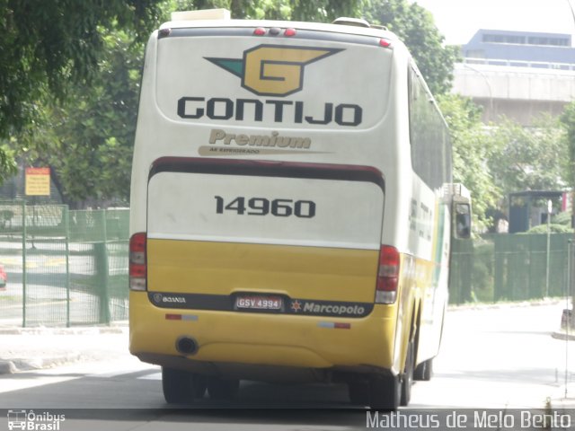 Empresa Gontijo de Transportes 14930 na cidade de São Paulo, São Paulo, Brasil, por Matheus de Melo Bento. Número da foto: #2694052.