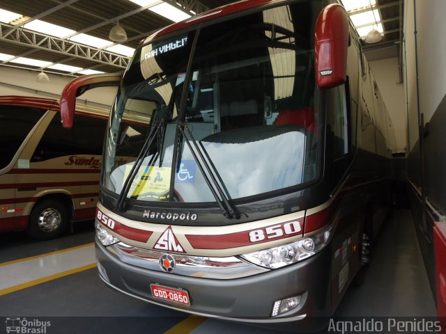 Santa Maria Fretamento e Turismo > Transportes Santa Maria(SP) 850 na cidade de São Bernardo do Campo, São Paulo, Brasil, por Agnaldo Penides. Número da foto: #2694179.