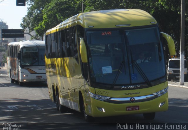 Viação Itapemirim 60771 na cidade de Vitória, Espírito Santo, Brasil, por Pedro Henrique Ferreira. Número da foto: #2694738.