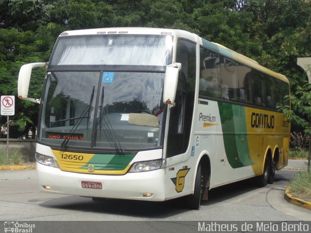 Empresa Gontijo de Transportes 12650 na cidade de São Paulo, São Paulo, Brasil, por Matheus de Melo Bento. ID da foto: 2693204.