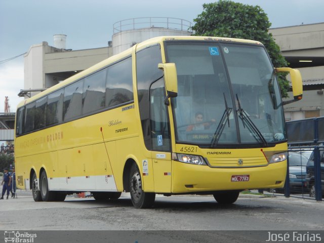 Viação Itapemirim 45621 na cidade de Rio de Janeiro, Rio de Janeiro, Brasil, por Junior Almeida. ID da foto: 2694646.