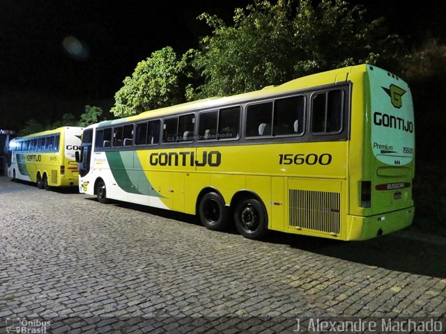 Empresa Gontijo de Transportes 15600 na cidade de João Monlevade, Minas Gerais, Brasil, por J. Alexandre Machado. Número da foto: #2694772.