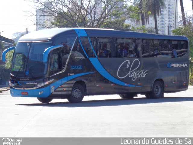 Empresa de Ônibus Nossa Senhora da Penha 53030 na cidade de São Paulo, São Paulo, Brasil, por Leonardo Guedes de Sá. Número da foto: #2695247.