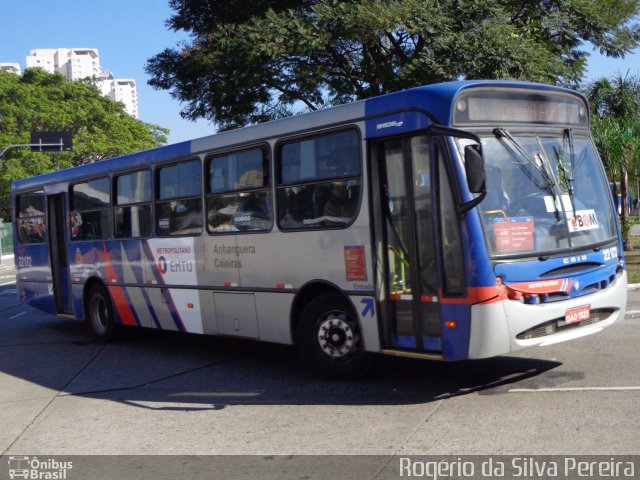 Viação Cidade de Caieiras 22.172 na cidade de São Paulo, São Paulo, Brasil, por Rogério da Silva Pereira. Número da foto: #2695310.