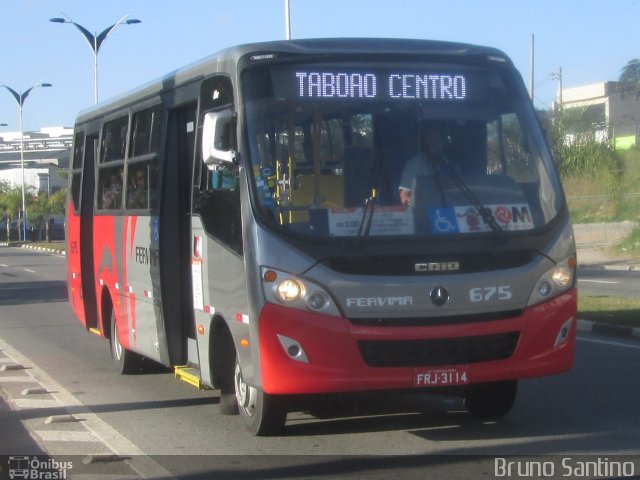 Viação Fervima 675 na cidade de Taboão da Serra, São Paulo, Brasil, por Bruno Santino. Número da foto: #2697339.