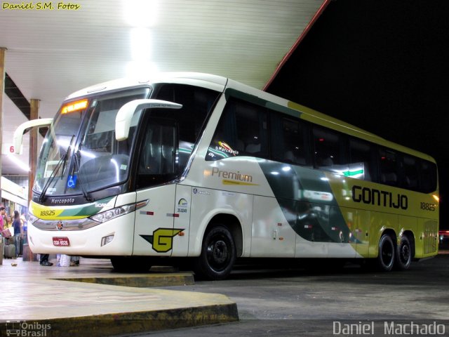 Empresa Gontijo de Transportes 18825 na cidade de João Monlevade, Minas Gerais, Brasil, por Daniel  Machado. Número da foto: #2698210.