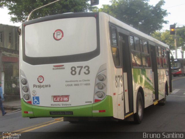 Viação Pirajuçara 873 na cidade de Taboão da Serra, São Paulo, Brasil, por Bruno Santino. Número da foto: #2697432.