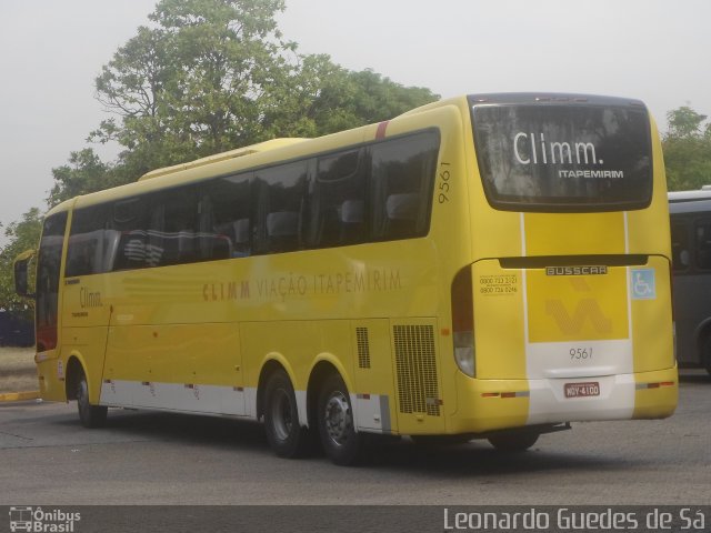 Viação Itapemirim 9561 na cidade de São Paulo, São Paulo, Brasil, por Leonardo Guedes de Sá. Número da foto: #2696656.