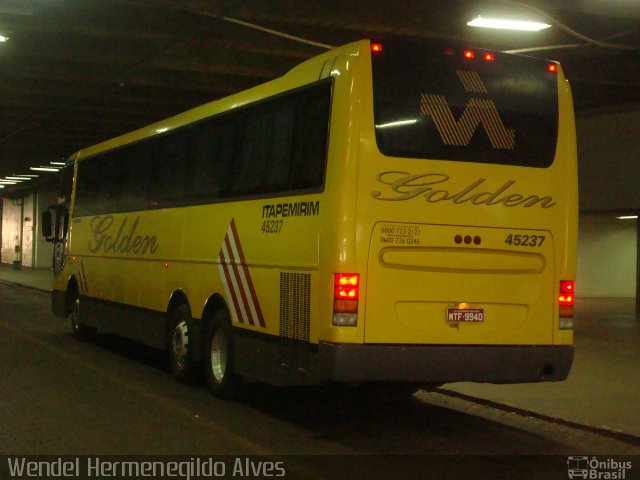 Viação Itapemirim 45237 na cidade de Brasília, Distrito Federal, Brasil, por Wendel Hermenegildo Alves. Número da foto: #2744652.