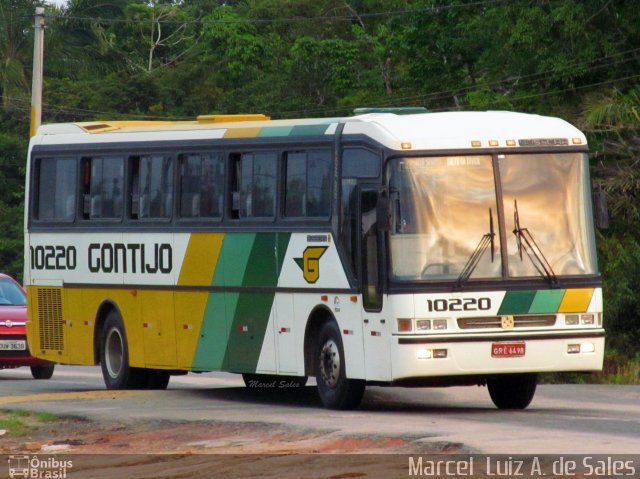 Empresa Gontijo de Transportes 10220 na cidade de Porto Seguro, Bahia, Brasil, por Marcel  Sales. Número da foto: #2744934.