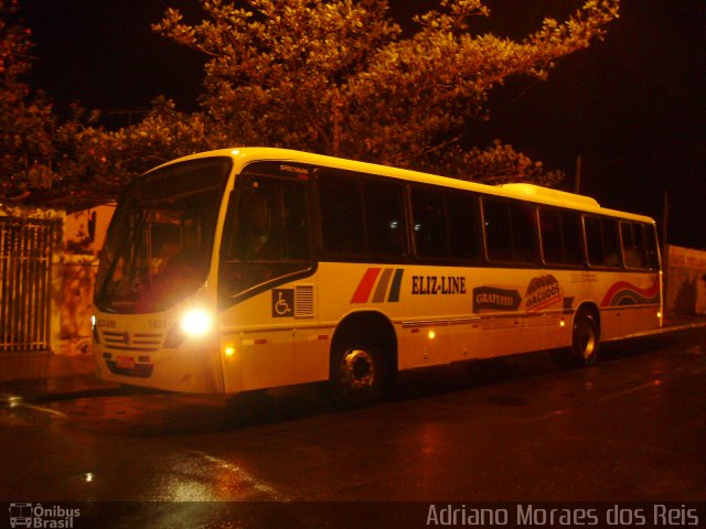 Eliz-Line Transporte e Turismo 1401 na cidade de Agudos, São Paulo, Brasil, por Adriano Moraes dos Reis. ID da foto: 2744507.