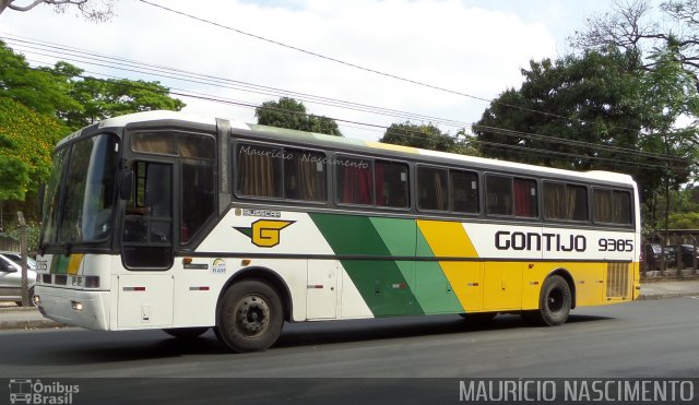 Empresa Gontijo de Transportes 9385 na cidade de Belo Horizonte, Minas Gerais, Brasil, por Maurício Nascimento. ID da foto: 2746199.