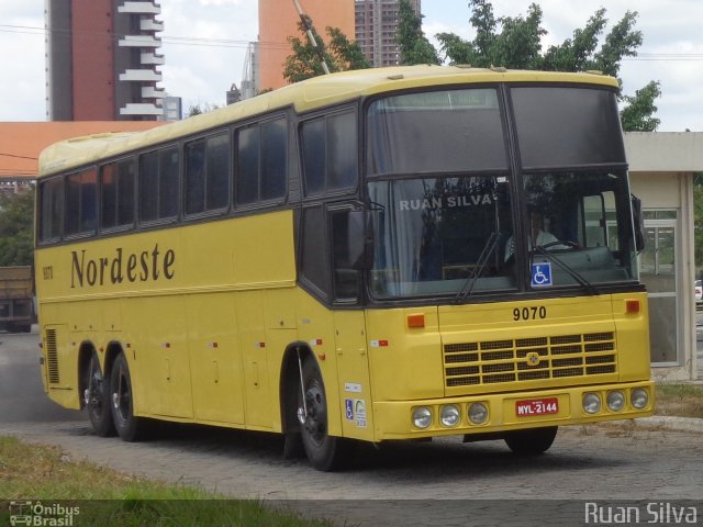 Viação Nordeste 9070 na cidade de Campina Grande, Paraíba, Brasil, por Ruan Silva. Número da foto: #2745098.