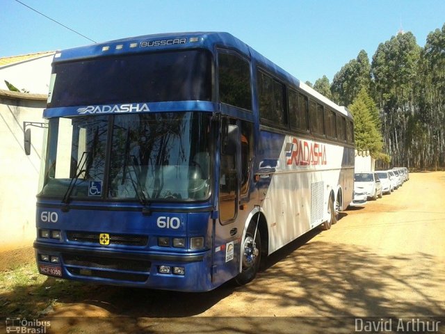 Radasha Turismo 610 na cidade de Sorocaba, São Paulo, Brasil, por David Arthur. ID da foto: 2745696.