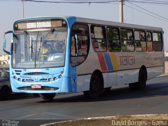 Viação Grande Brasília 113131 na cidade de Gama, Distrito Federal, Brasil, por David Borges. ID da foto: 2746594.