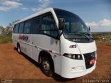 Butiá Tur Expresso de Viagens 409 na cidade de Salvador das Missões, Rio Grande do Sul, Brasil, por Adriano Scherer. Número da foto: #2744662.