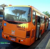 Araucária Transportes Coletivos 19A44 na cidade de Araucária, Paraná, Brasil, por Marcelo Fernandes Bueno. Número da foto: #:id.