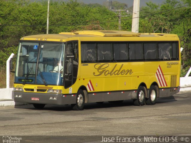 Viação Itapemirim 45281 na cidade de Aracaju, Sergipe, Brasil, por José Franca S. Neto. ID da foto: 2764547.