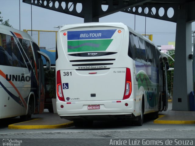 Bel-Tour Transportes e Turismo 381 na cidade de Resende, Rio de Janeiro, Brasil, por André Luiz Gomes de Souza. ID da foto: 2765443.