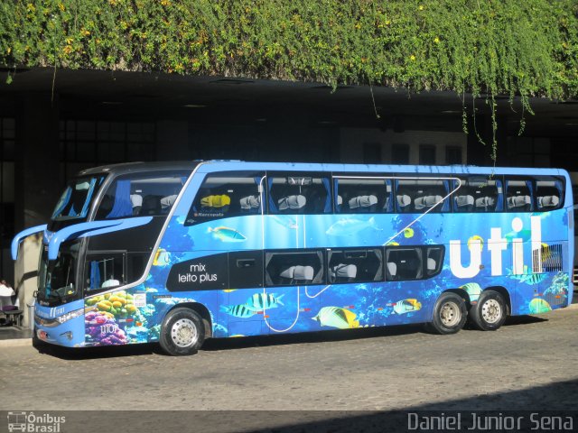 UTIL - União Transporte Interestadual de Luxo 11101 na cidade de Belo Horizonte, Minas Gerais, Brasil, por Daniel Junior Sena. Número da foto: #2763843.