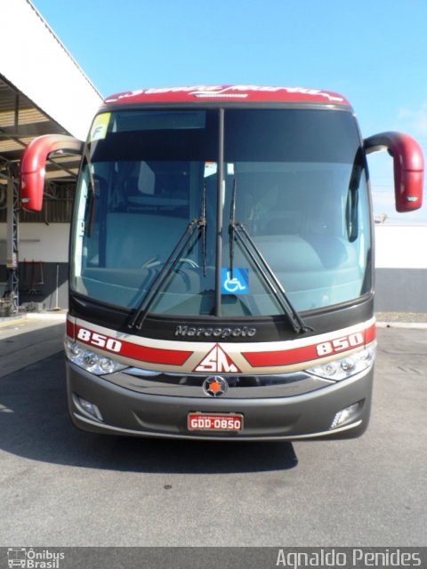Santa Maria Fretamento e Turismo > Transportes Santa Maria(SP) 850 na cidade de São Bernardo do Campo, São Paulo, Brasil, por Agnaldo Penides. Número da foto: #2763824.