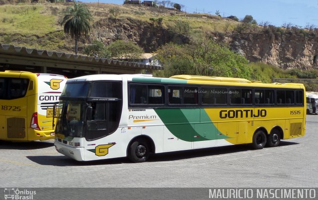 Empresa Gontijo de Transportes 15515 na cidade de Belo Horizonte, Minas Gerais, Brasil, por Maurício Nascimento. ID da foto: 2765454.