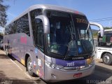 Rota Transportes Rodoviários 7055 na cidade de Trindade, Goiás, Brasil, por Stefano  Rodrigues dos Santos. Número da foto: #:id.