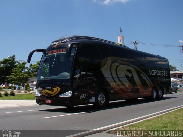 Expresso Nordeste 4825 na cidade de Sorocaba, São Paulo, Brasil, por EDUARDO - SOROCABUS. ID da foto: 2767391.