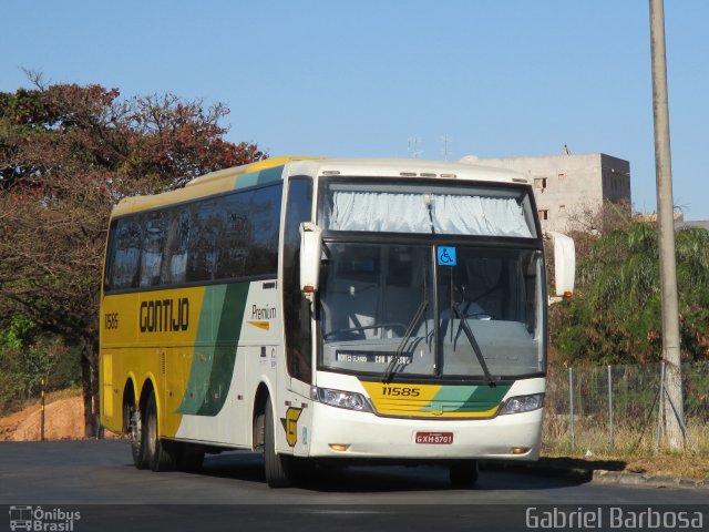 Empresa Gontijo de Transportes 11585 na cidade de Montes Claros, Minas Gerais, Brasil, por Gabriel Barbosa. ID da foto: 2767341.