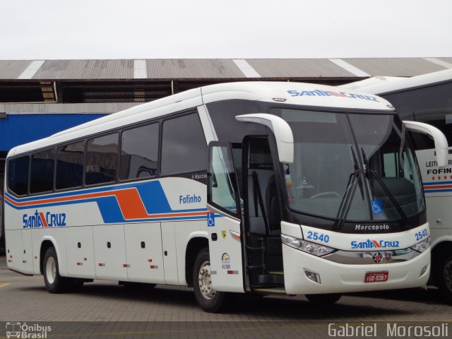 VUSC - Viação União Santa Cruz 2540 na cidade de Porto Alegre, Rio Grande do Sul, Brasil, por Gabriel  Morosoli. Número da foto: #2766982.