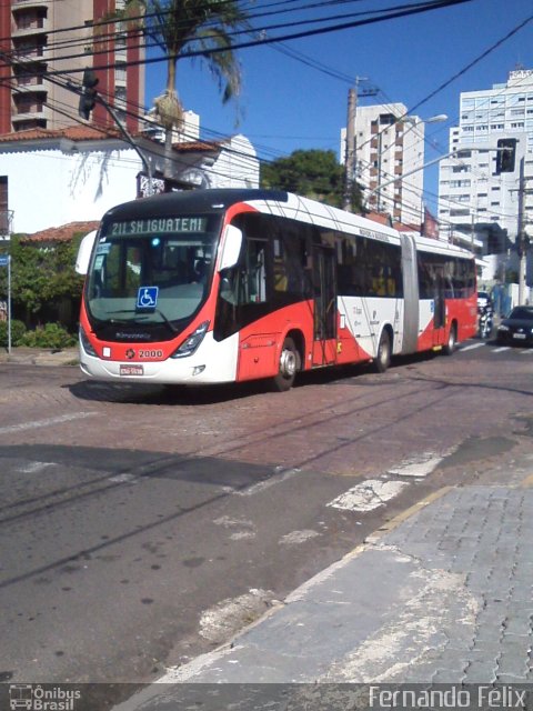 Itajaí Transportes Coletivos 2000 na cidade de Campinas, São Paulo, Brasil, por Fernando Félix Ferreira Lima. Número da foto: #2767449.