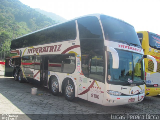 Imperatriz Turismo 9100 na cidade de Santo Amaro da Imperatriz, Santa Catarina, Brasil, por Lucas Pereira Bicca. Número da foto: #2766978.